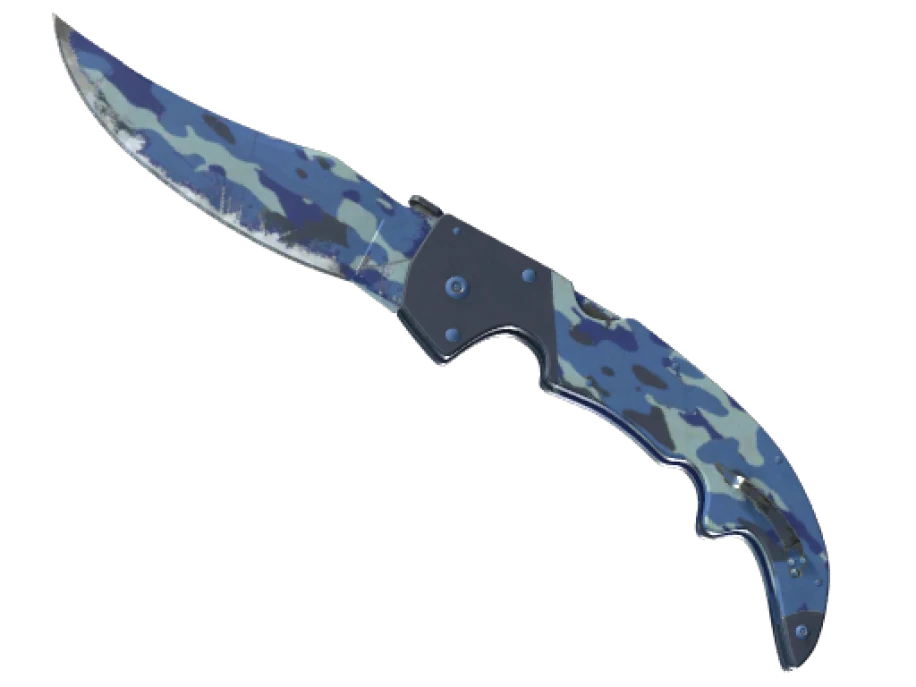 ★ StatTrak™ Falchion Knife | Bright Water (Well-Worn) - Image 1