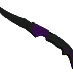★ StatTrak™ Falchion Knife | Ultraviolet (Minimal Wear)