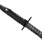 ★ StatTrak™ M9 Bayonet | Black Laminate (Minimal Wear)
