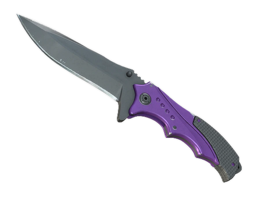 ★ StatTrak™ Nomad Knife | Ultraviolet (Well-Worn) - Image 1