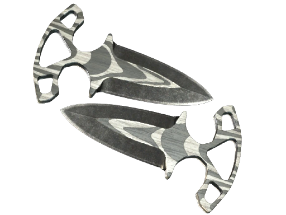 ★ StatTrak™ Shadow Daggers | Black Laminate (Well-Worn) - Image 1