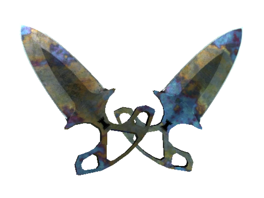 ★ StatTrak™ Shadow Daggers | Case Hardened (Battle-Scarred) - Image 1