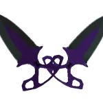 ★ StatTrak™ Shadow Daggers | Ultraviolet (Well-Worn)