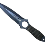 ★ StatTrak™ Skeleton Knife | Blue Steel (Battle-Scarred)