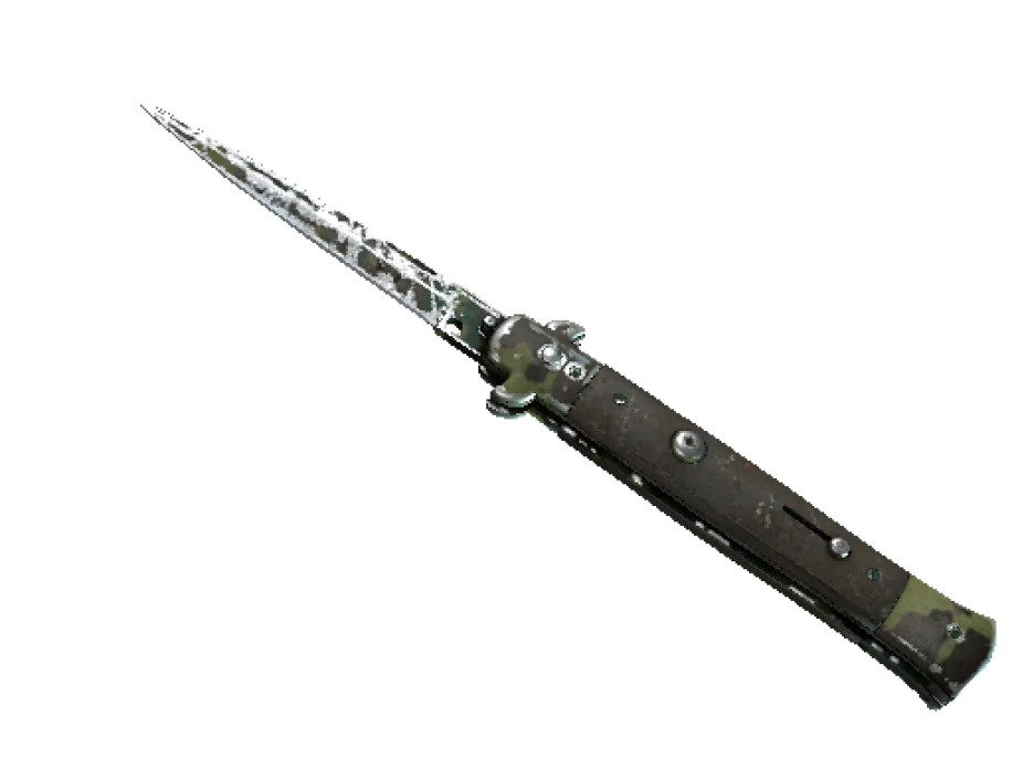 ★ StatTrak™ Stiletto Knife | Boreal Forest (Battle-Scarred) - Image 1