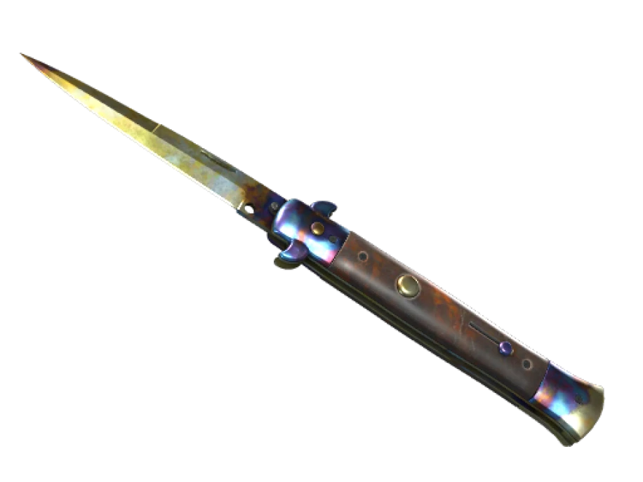 ★ StatTrak™ Stiletto Knife | Case Hardened (Field-Tested) - Image 1