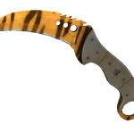 ★ StatTrak™ Talon Knife | Tiger Tooth (Minimal Wear)