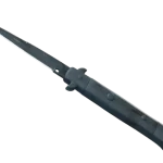 ★ Stiletto Knife | Night Stripe (Well-Worn)