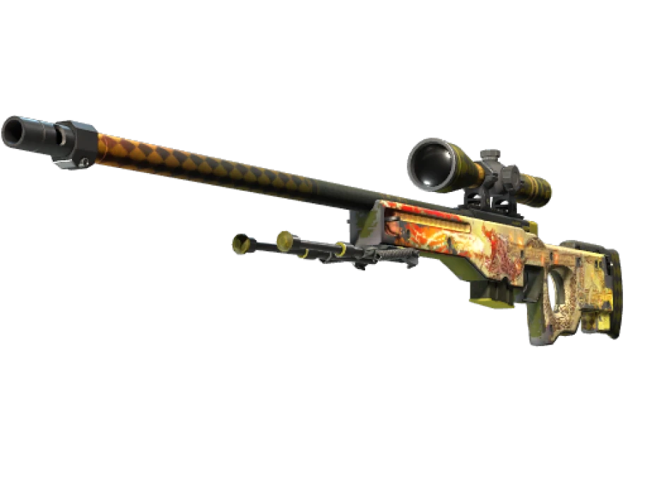 AWP | Dragon Lore (Well-Worn) - Image 1