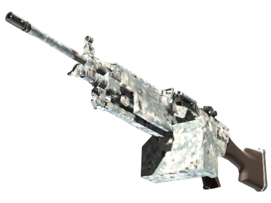 M249 | Blizzard Marbleized (Minimal Wear) - Image 1