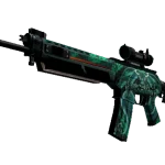 SG 553 | Dragon Tech (Well-Worn)