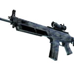 SG 553 | Wave Spray (Well-Worn)