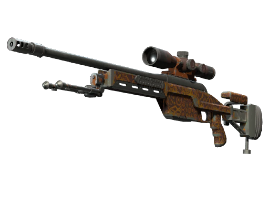 SSG 08 | Orange Filigree (Field-Tested) - Image 1