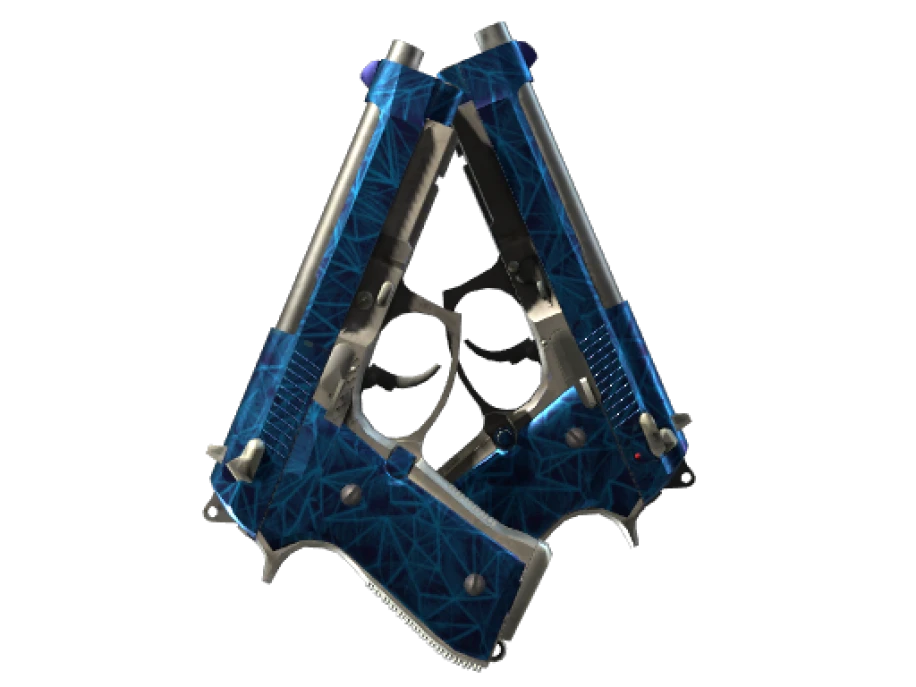 Souvenir Dual Berettas | Cobalt Quartz (Minimal Wear) - Image 1
