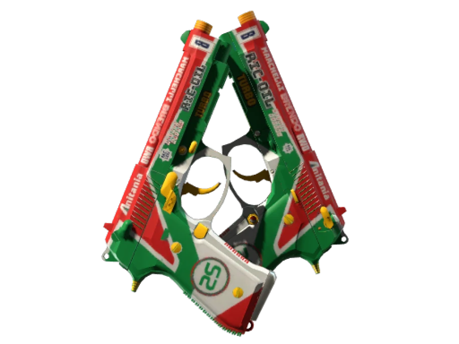 Souvenir Dual Berettas | Twin Turbo (Factory New) - Image 1