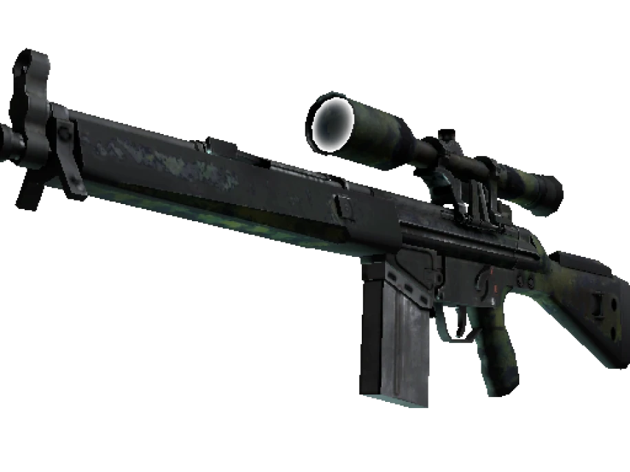 Souvenir G3SG1 | Jungle Dashed (Battle-Scarred) - Image 1
