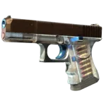 Souvenir Glock-18 | Clear Polymer (Battle-Scarred)