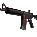 Souvenir M4A4 | Radiation Hazard (Well-Worn)
