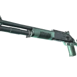 Souvenir XM1014 | Blue Spruce (Well-Worn)