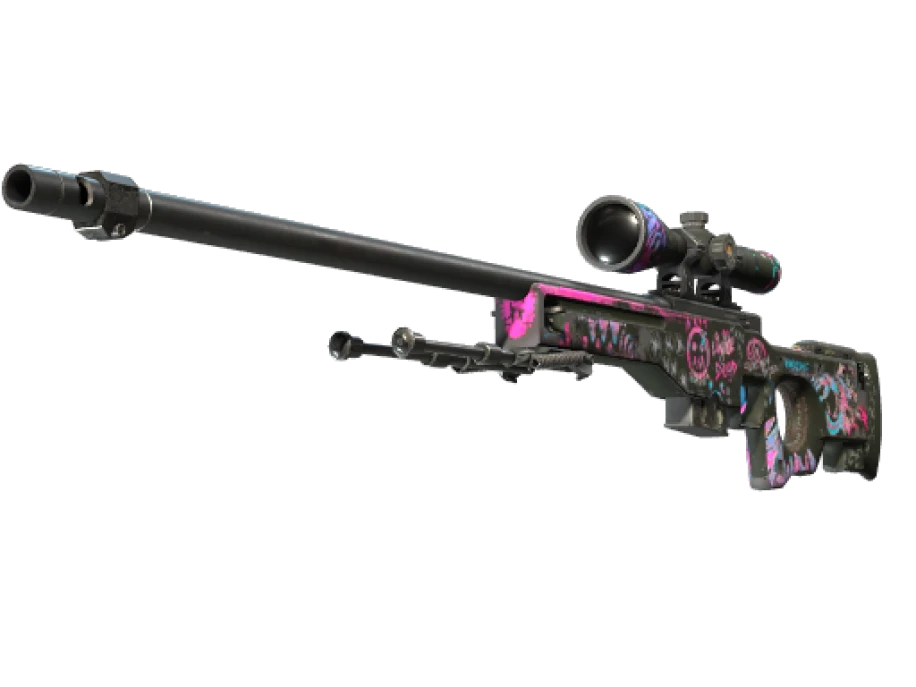 StatTrak™ AWP | Fever Dream (Well-Worn) - Image 1