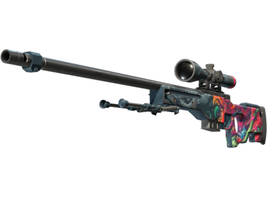StatTrak™ AWP | Hyper Beast (Well-Worn) - Image 1