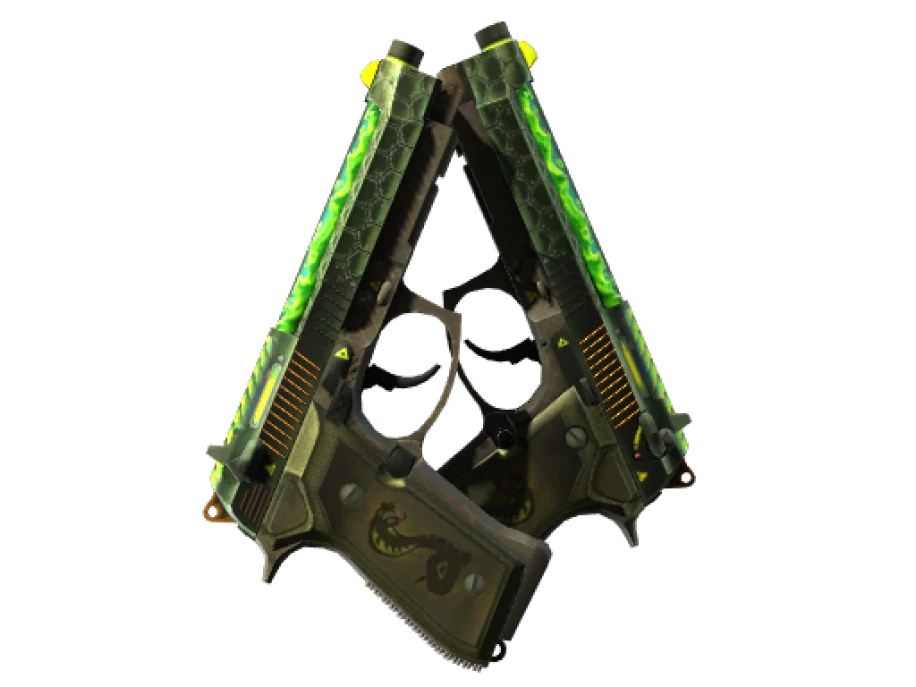 StatTrak™ Dual Berettas | Cobra Strike (Factory New) - Image 1