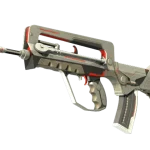 StatTrak™ FAMAS | Mecha Industries (Well-Worn)