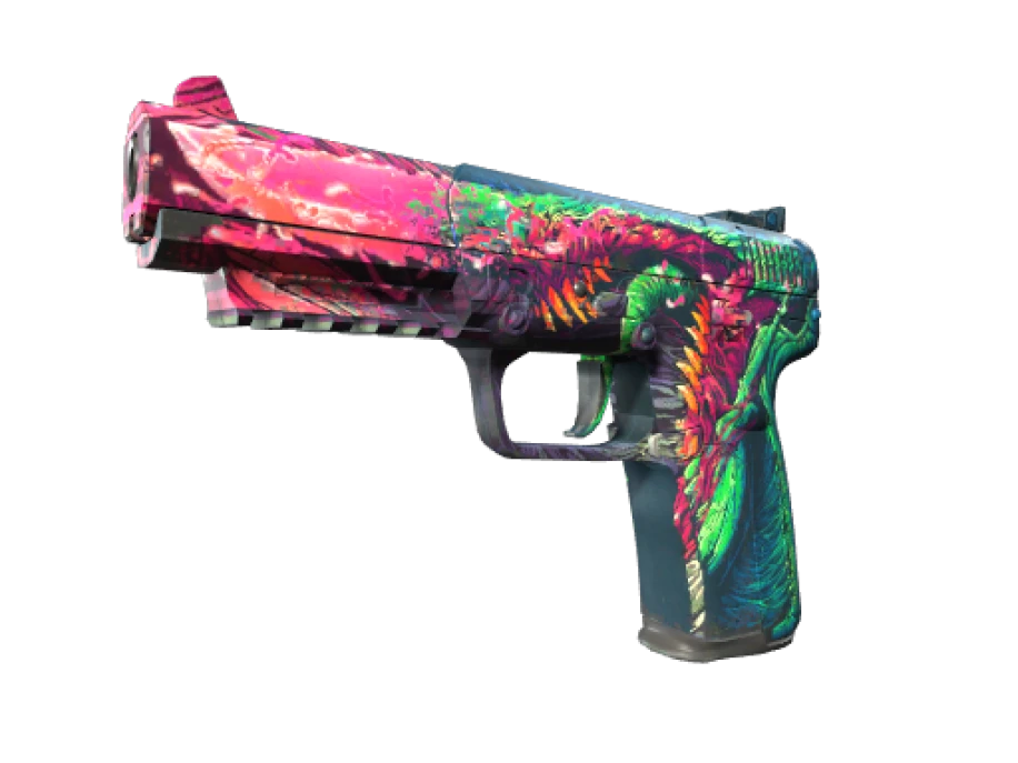 StatTrak™ Five-SeveN | Hyper Beast (Well-Worn) - Image 1