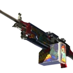 StatTrak™ M249 | Nebula Crusader (Factory New)