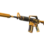 StatTrak™ M4A1-S | Golden Coil (Minimal Wear)