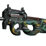 StatTrak™ P90 | Emerald Dragon (Minimal Wear)