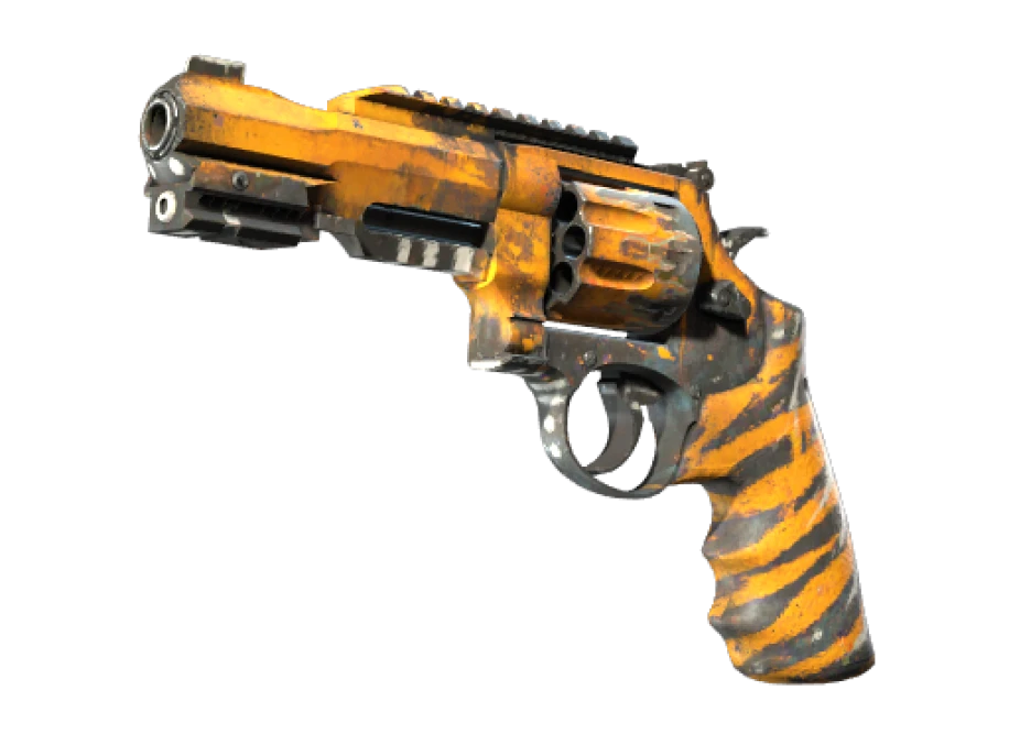 StatTrak™ R8 Revolver | Skull Crusher (Well-Worn) - Image 1