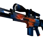 StatTrak™ SCAR-20 | Cardiac (Battle-Scarred)