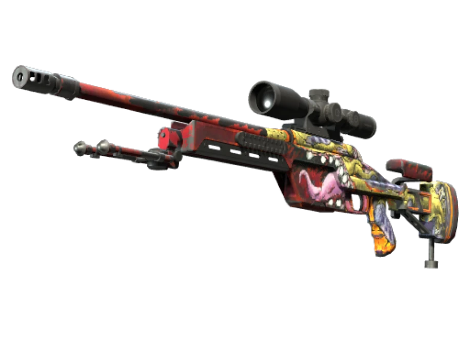 StatTrak™ SSG 08 | Bloodshot (Well-Worn) - Image 1