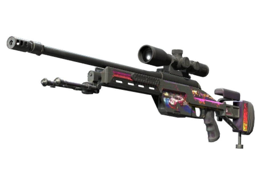 StatTrak™ SSG 08 | Turbo Peek (Battle-Scarred) - Image 1
