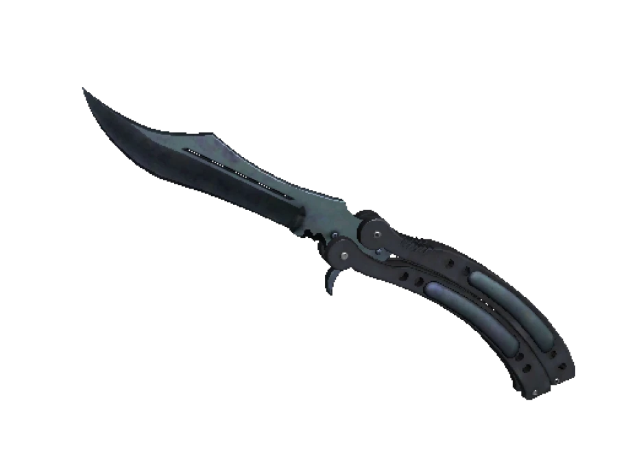 ★ Butterfly Knife | Blue Steel (Factory New) - Image 1