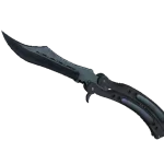 ★ Butterfly Knife | Blue Steel (Minimal Wear)