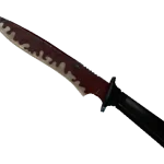 ★ Classic Knife | Crimson Web (Battle-Scarred)