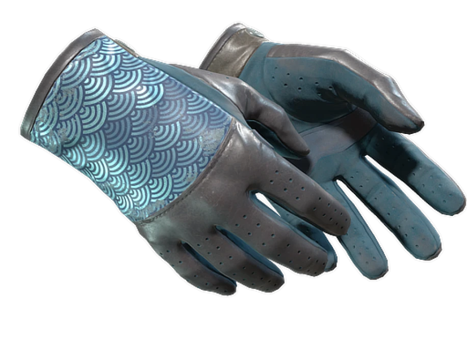 ★ Driver Gloves | Seigaiha (Well-Worn) - Image 1