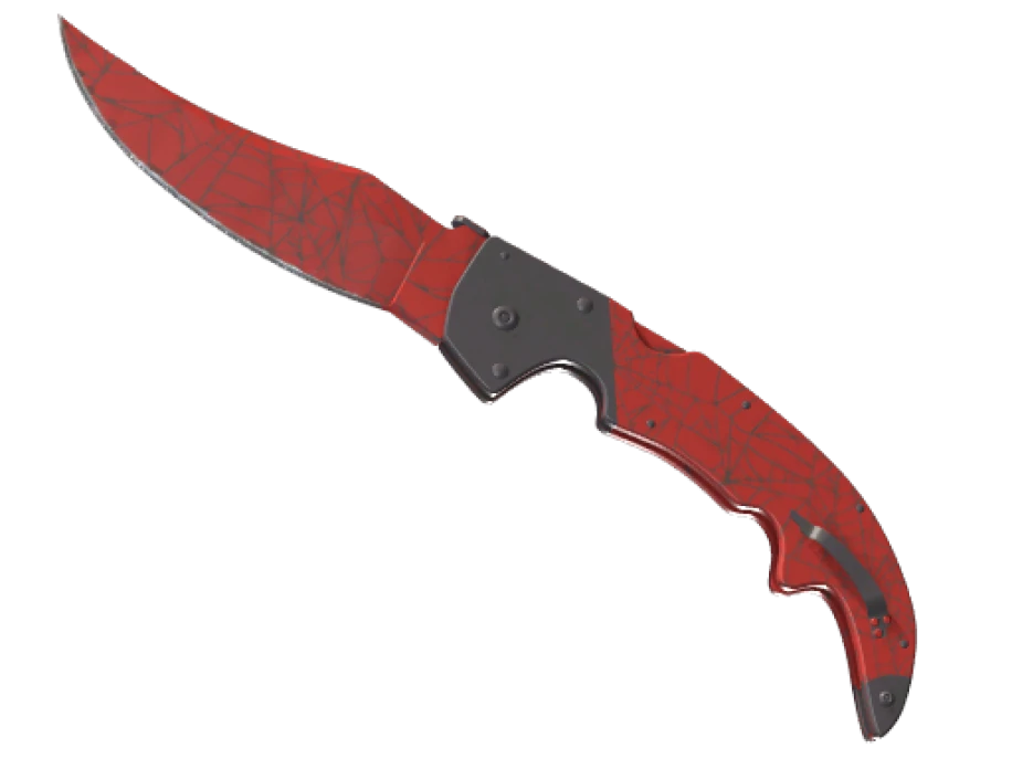 ★ Falchion Knife | Crimson Web (Minimal Wear) - Image 1
