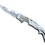 ★ Falchion Knife | Damascus Steel (Well-Worn)