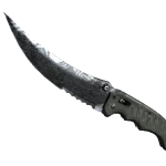 ★ Flip Knife | Damascus Steel (Battle-Scarred)