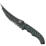 ★ Flip Knife | Night (Battle-Scarred)