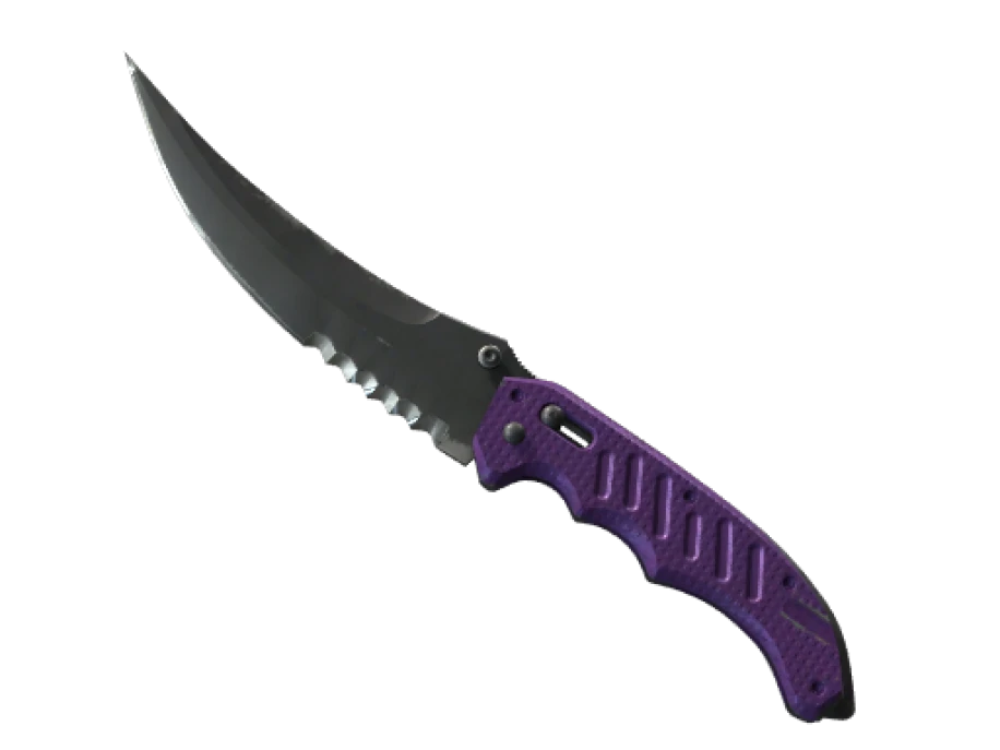 ★ Flip Knife | Ultraviolet (Well-Worn) - Image 1