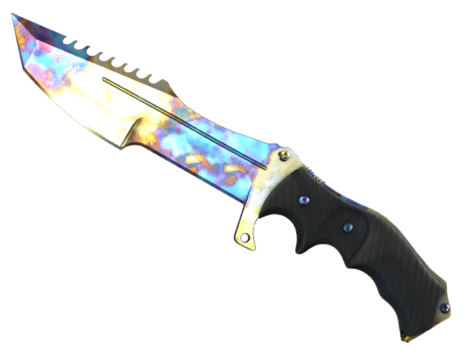 ★ Huntsman Knife | Case Hardened (Well-Worn) - Image 1