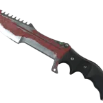 ★ Huntsman Knife | Crimson Web (Battle-Scarred)