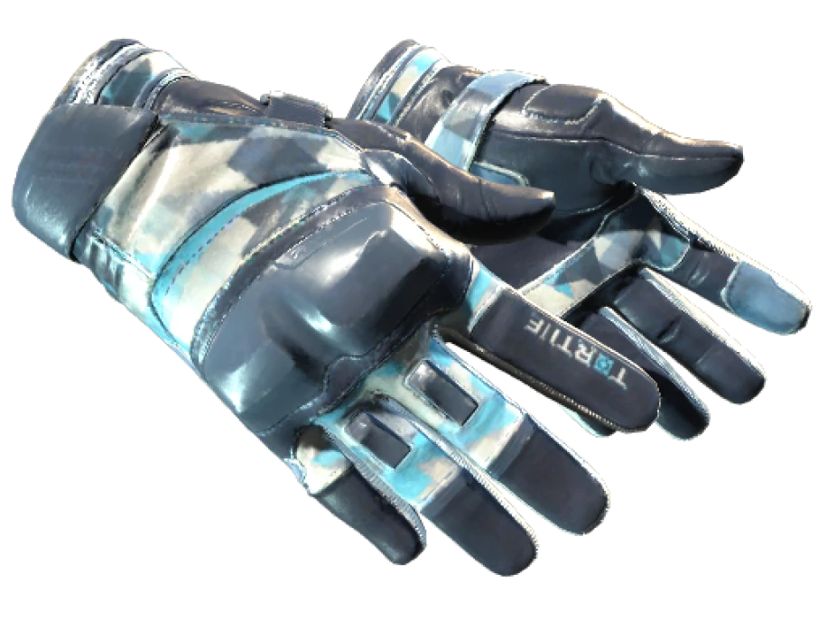 ★ Moto Gloves | Cool Mint (Field-Tested) - Image 1