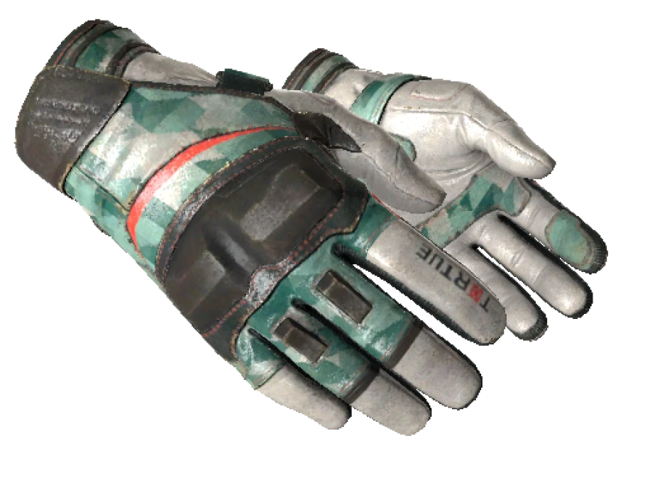 ★ Moto Gloves | Spearmint (Field-Tested) - Image 1