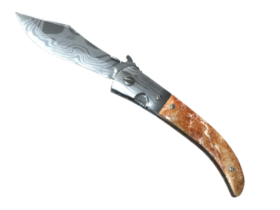 ★ Navaja Knife | Damascus Steel (Minimal Wear) - Image 1