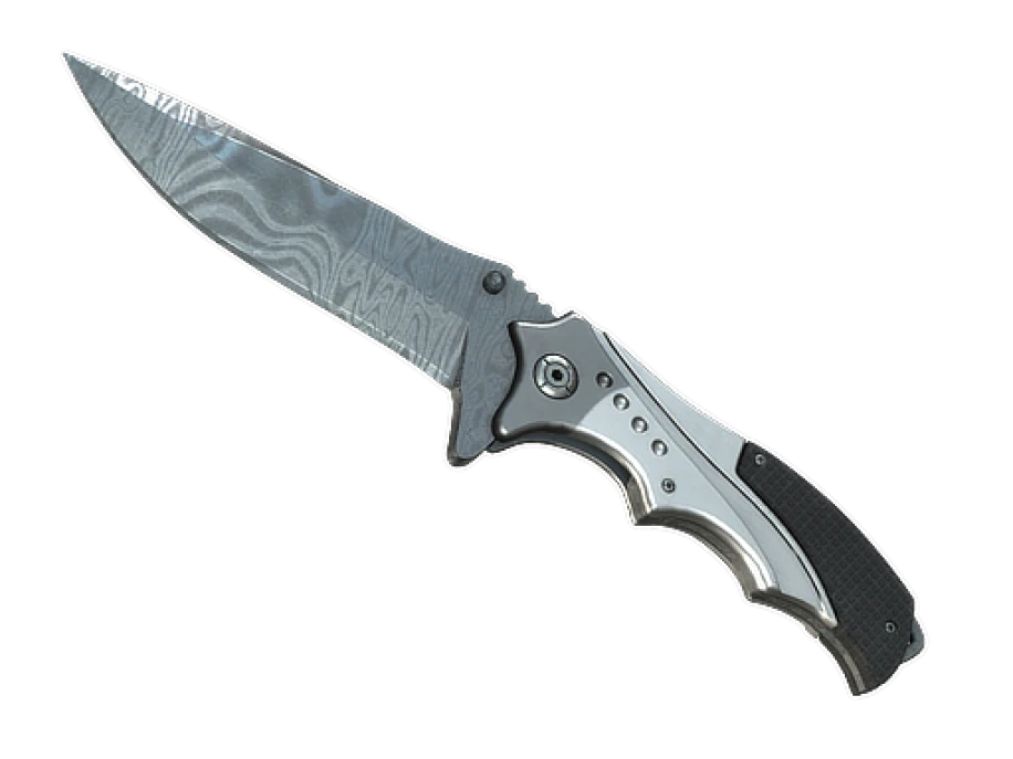 ★ Nomad Knife | Damascus Steel (Battle-Scarred) - Image 1
